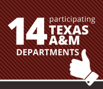 14 Participating Texas A&M Departments